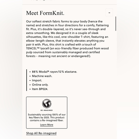 J Crew NWT Form knit one shoulder elbow sleeve top - Picture 4 of 9